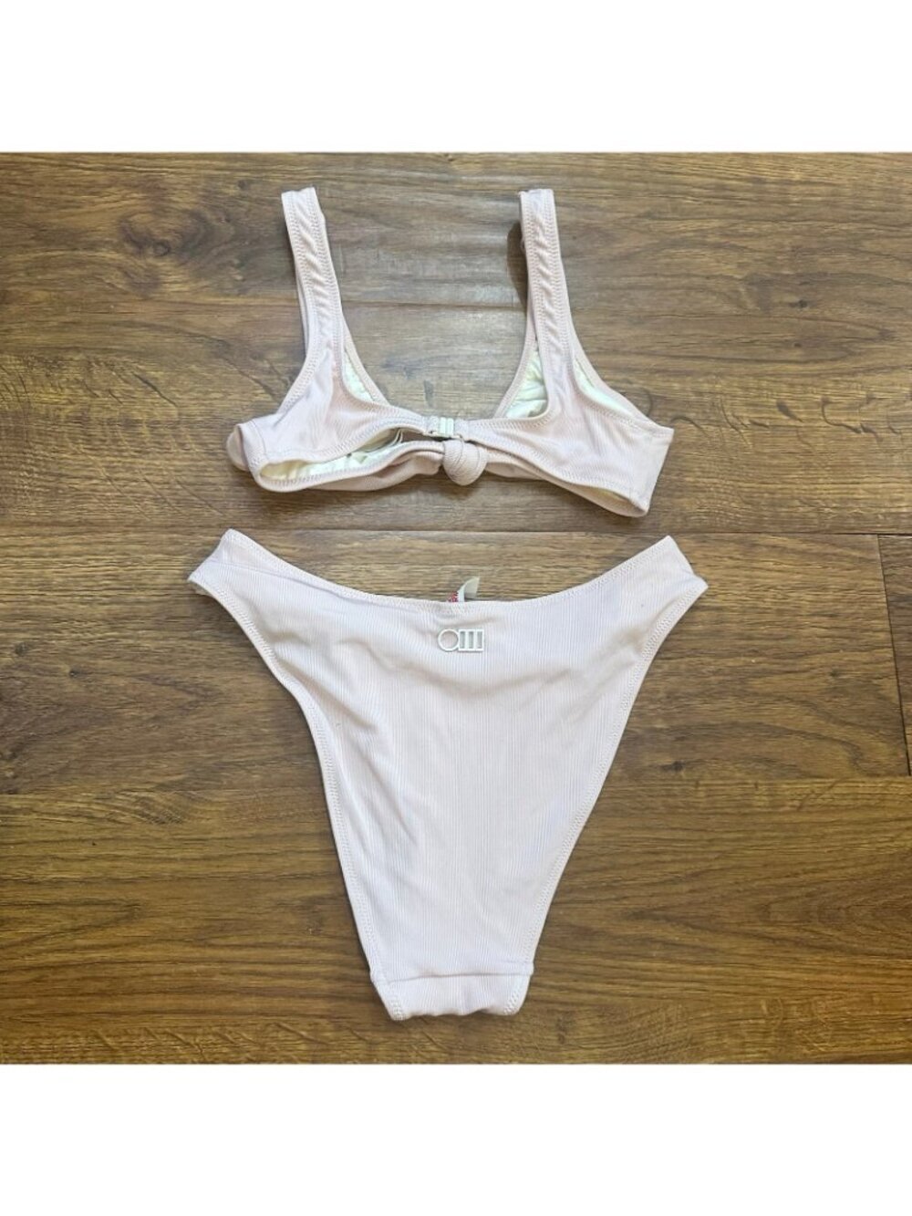 Solid & Striped Jade ballet link rib bikini set - Picture 5 of 10